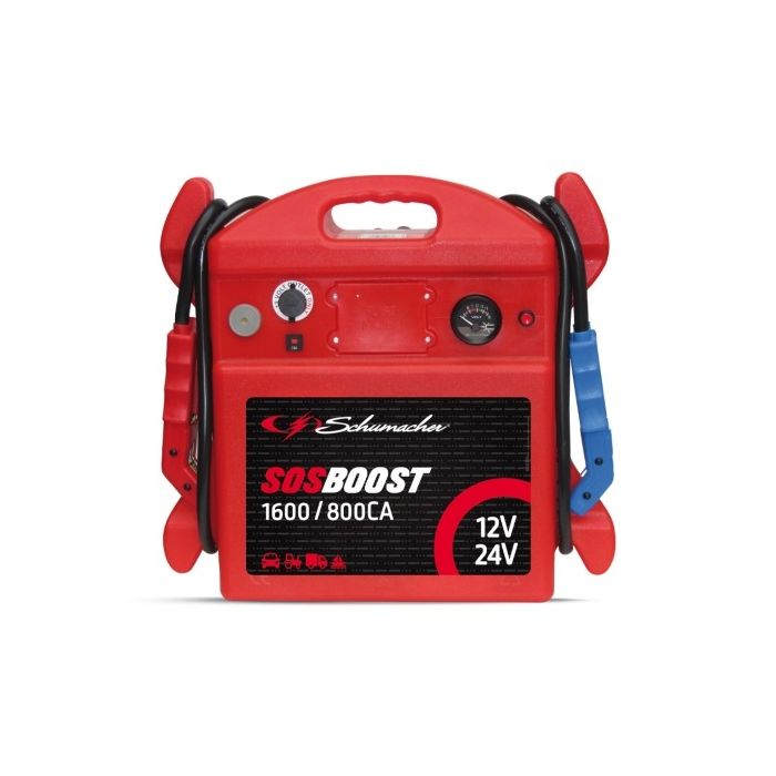 Booster de démarrage Schumacher 12 V / 24 V 1600 / 800 A 