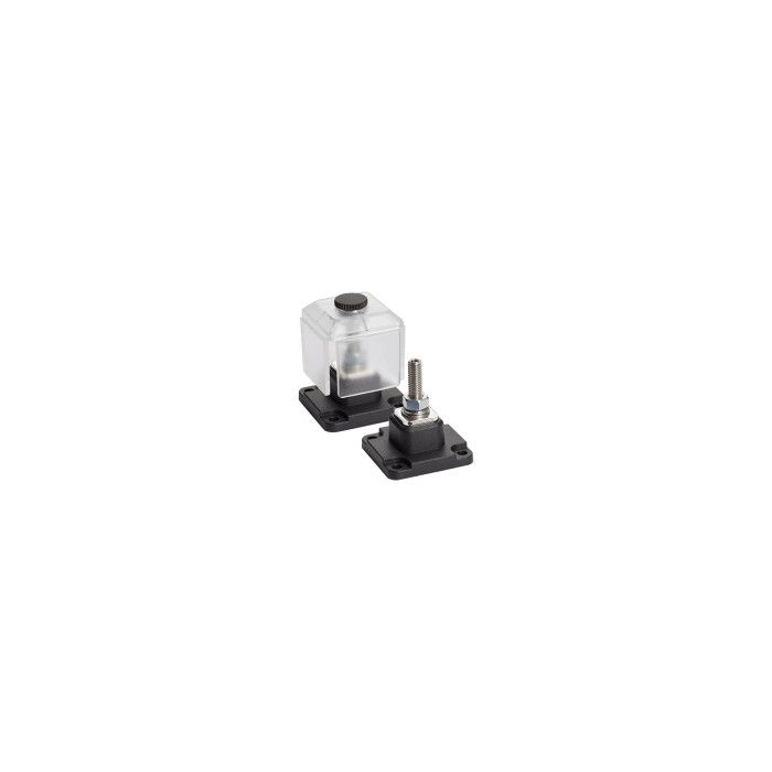 Borne de raccordement isolée M8 simple - lot de 2 