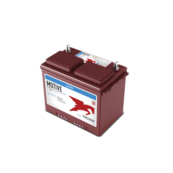 Batterie à décharge lente plomb-acide Trojan 24TMX 12 V 85 Ah – Plomb-acide (électrolyte liquide)