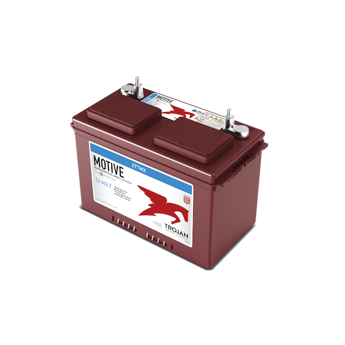 Batterie à décharge lente plomb-acide Trojan 27TMX 12 V 105 Ah – Plomb-acide (électrolyte liquide)