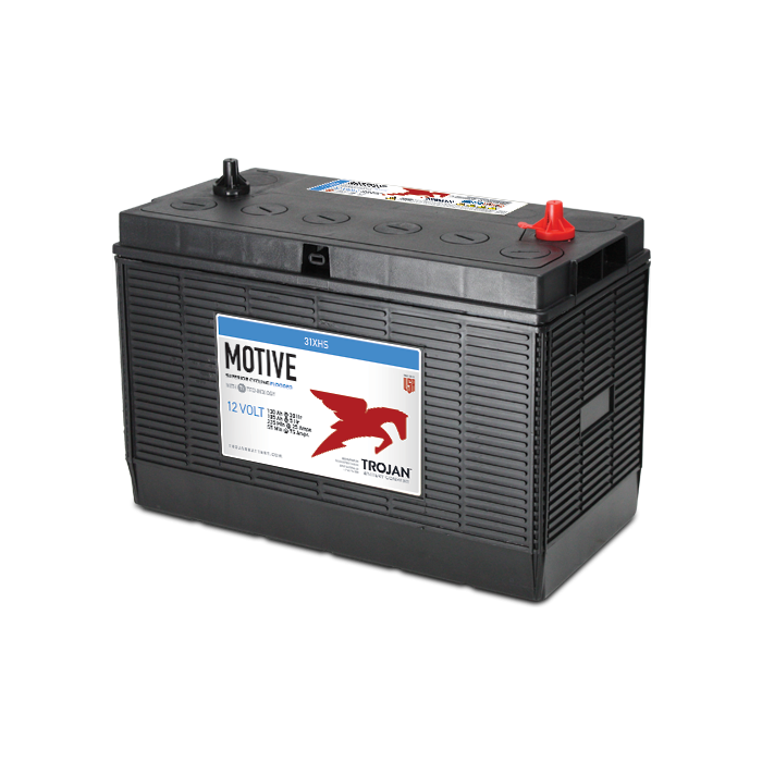 Batterie à décharge lente plomb-acide Trojan 31XHS 12 V 130 Ah – Plomb-acide (électrolyte liquide)