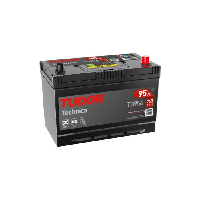 Batterie de démarrage Tudor Technica TB954 12 V 95 Ah 720 A – Plomb-acide (sans entretien)