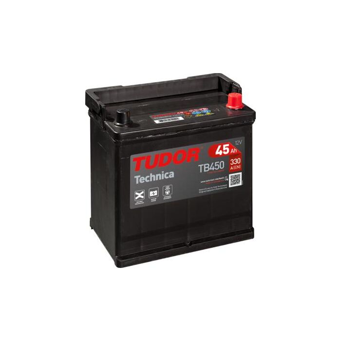 Batterie de démarrage Tudor Technica TB450 12 V 45 Ah 330 A – Plomb-acide (sans entretien)