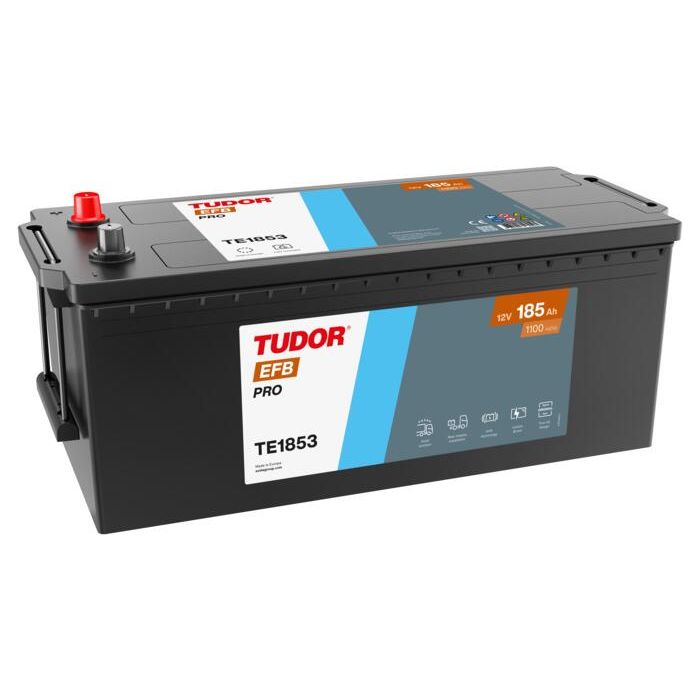 Batterie Start & Stop EFB Tudor TE1853 12 V 185 Ah 1110 A – EFB