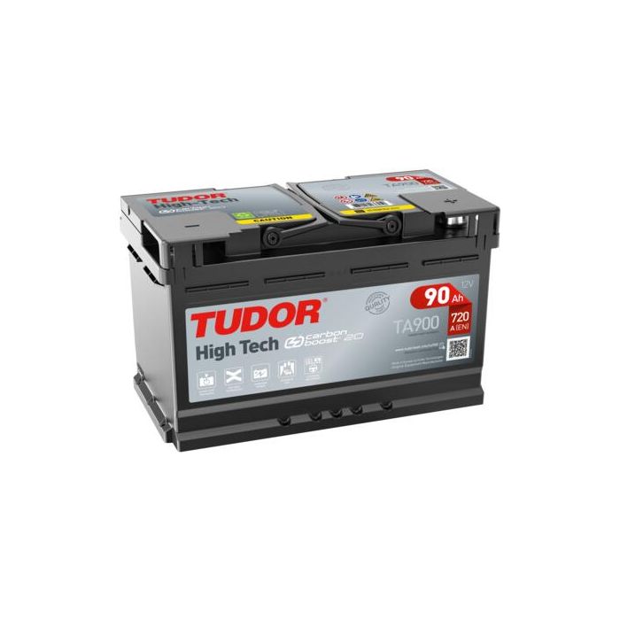 Batterie de démarrage Tudor High Tech TA900 12 V 90 Ah 720 A – Plomb-acide (sans entretien)
