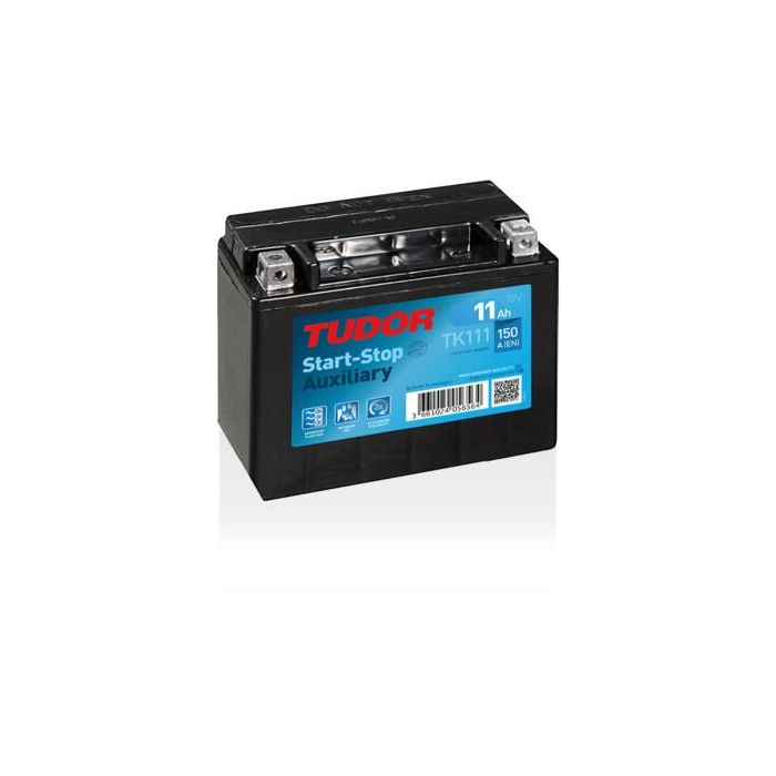 Batterie auxiliaire AGM Tudor TK111 12 V 11 Ah 150 A – AGM