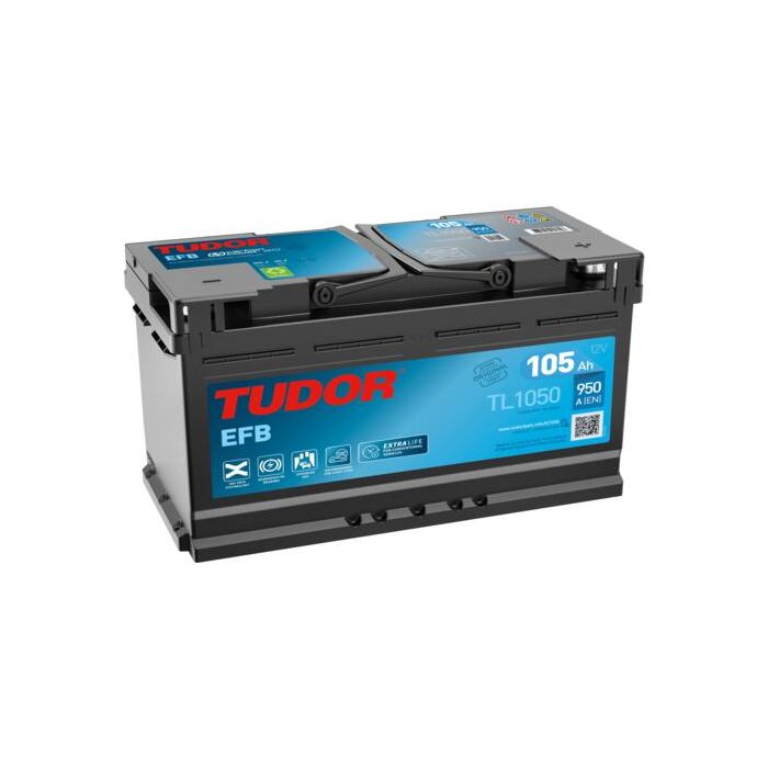Batterie Start & Stop EFB Tudor TL1050 12 V 105 Ah 950 A – EFB