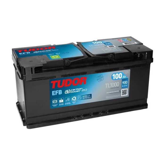 Batterie Start & Stop EFB Tudor TL1000 12 V 100 Ah 900 A – EFB
