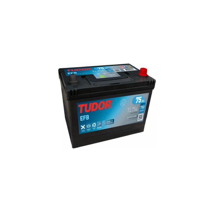 Batterie Start & Stop EFB Tudor TL754 12 V 75 Ah 750 A – EFB