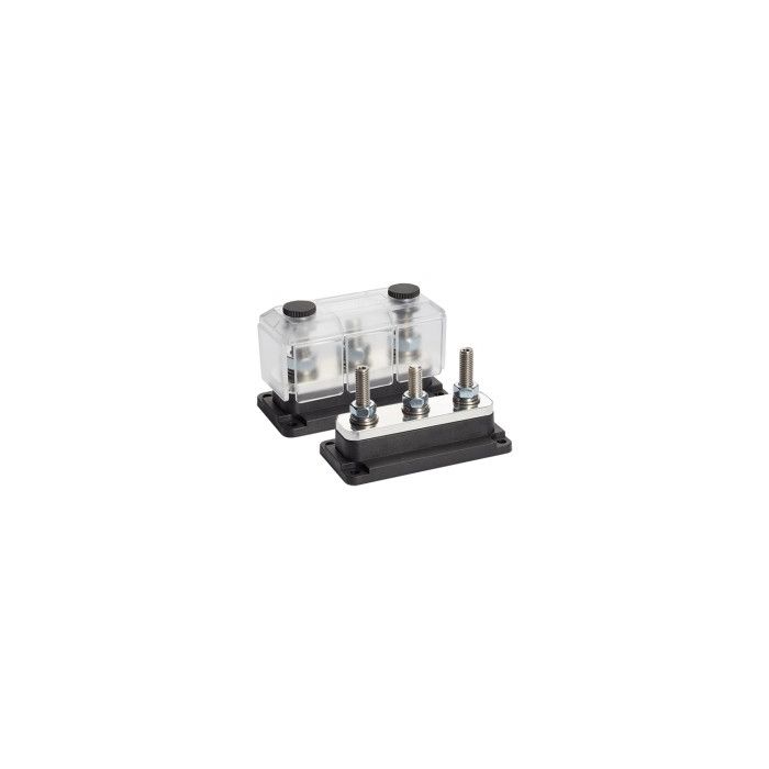 Barre de distribution DC 3 x M8 60 V 600 A 