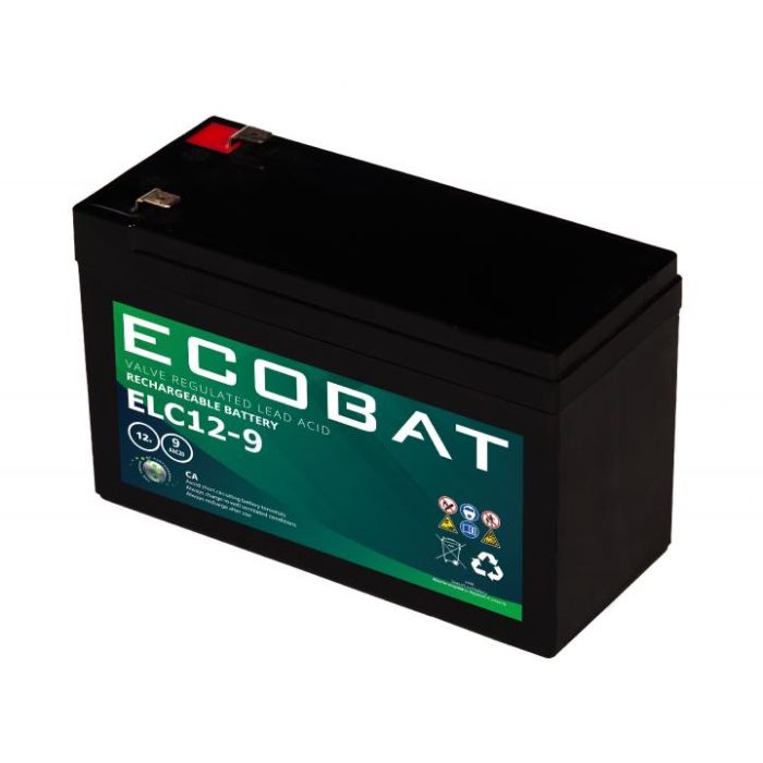 Batterie AGM VRLA Ecobat Light Cycle ELC12-09 12 V 9 Ah – AGM