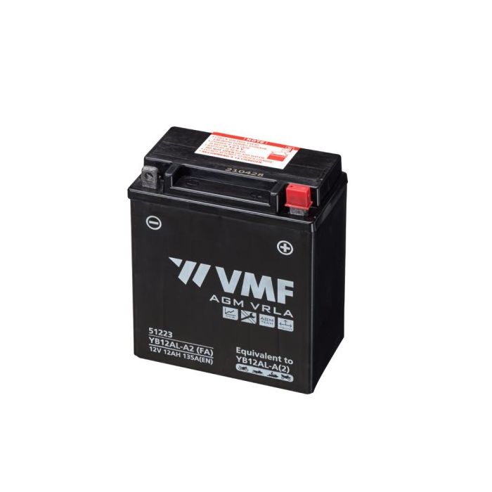 Batterie moto VMF Powersport AGM 51223 12 V 12 Ah 135 A 