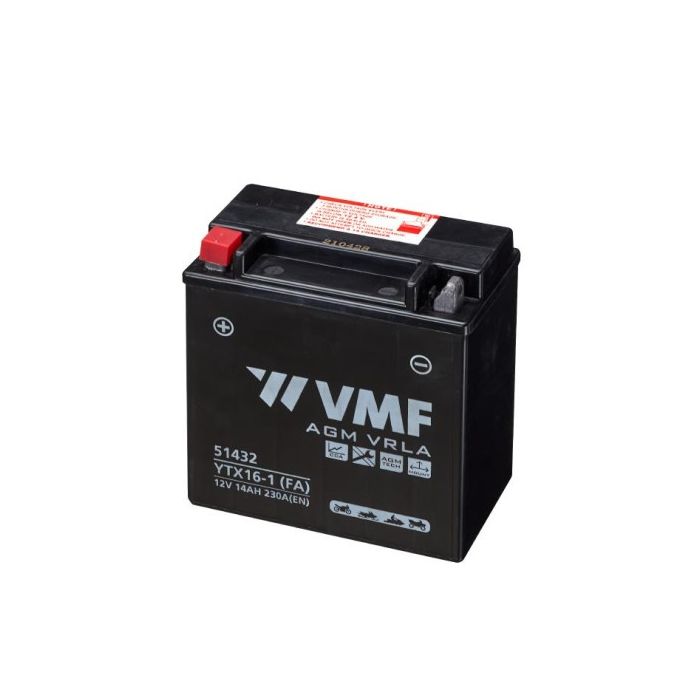 Batterie moto VMF Powersport AGM 51432 12 V 14 Ah 230 A 