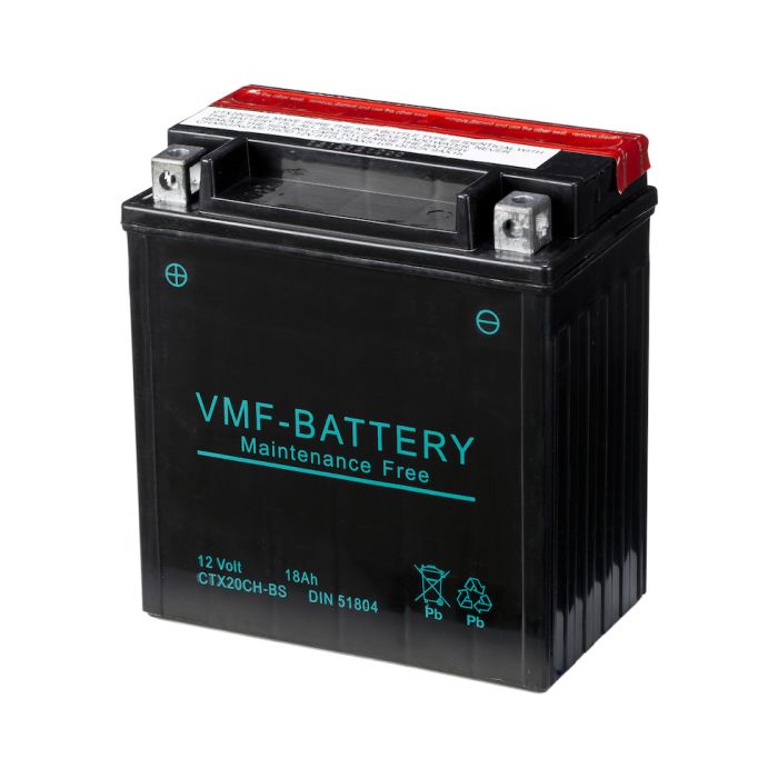 Batterie moto VMF Powersport MF YTX20CH-BS 12 V 18 Ah 250 A – AGM