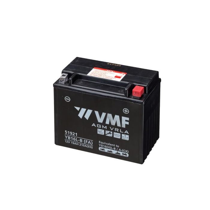 Batterie moto VMF Powersport AGM 51921 12 V 19 Ah 210 A 