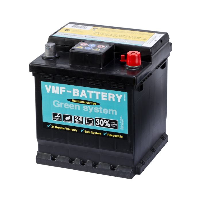 Batterie de démarrage VMF Green System 54018 12 V 40 Ah 330 A – Plomb-acide (sans entretien)