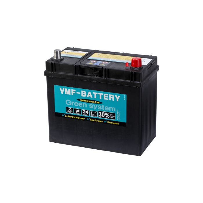Batterie de démarrage VMF Green System 54523 12 V 45 Ah 330 A – Plomb-acide (sans entretien)