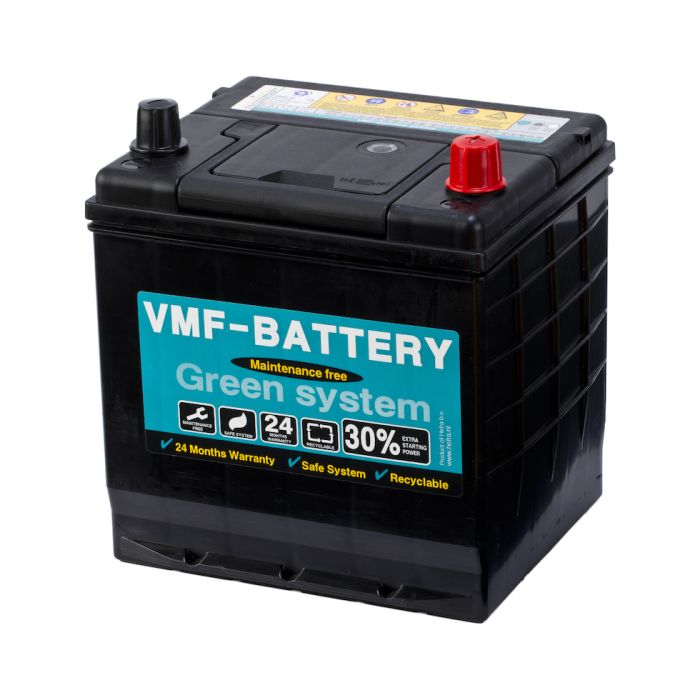 Batterie de démarrage VMF Green System 55041 12 V 50 Ah 390 A – Plomb-acide (sans entretien)