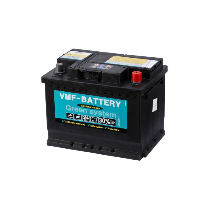 Batterie de démarrage VMF Green System 55559 12 V 55 Ah 470 A – Plomb-acide (sans entretien)
