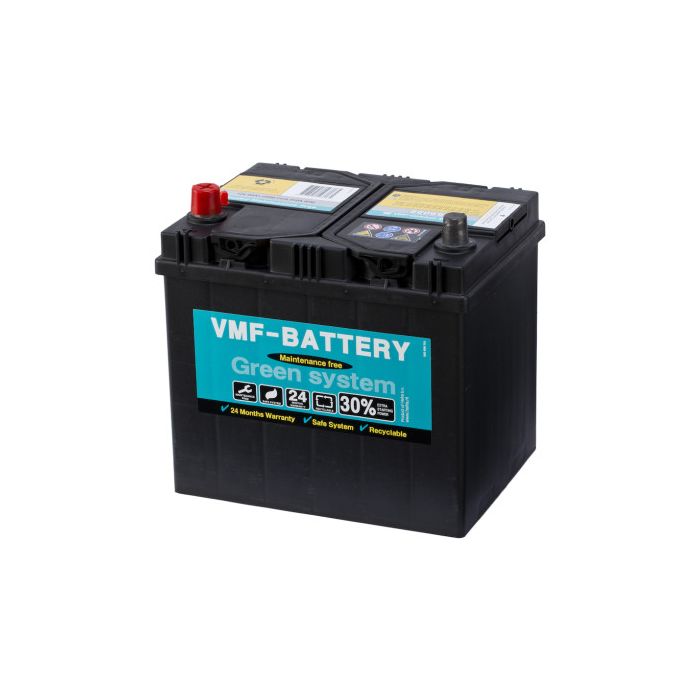 Batterie de démarrage VMF Green System 56069 12 V 60 Ah 510 A – Plomb-acide (sans entretien)