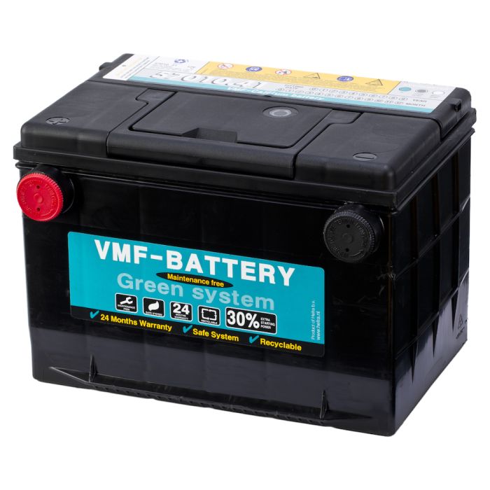 Batterie de démarrage VMF Green System 57010 12 V 70 Ah 720 A – Plomb-acide (sans entretien)