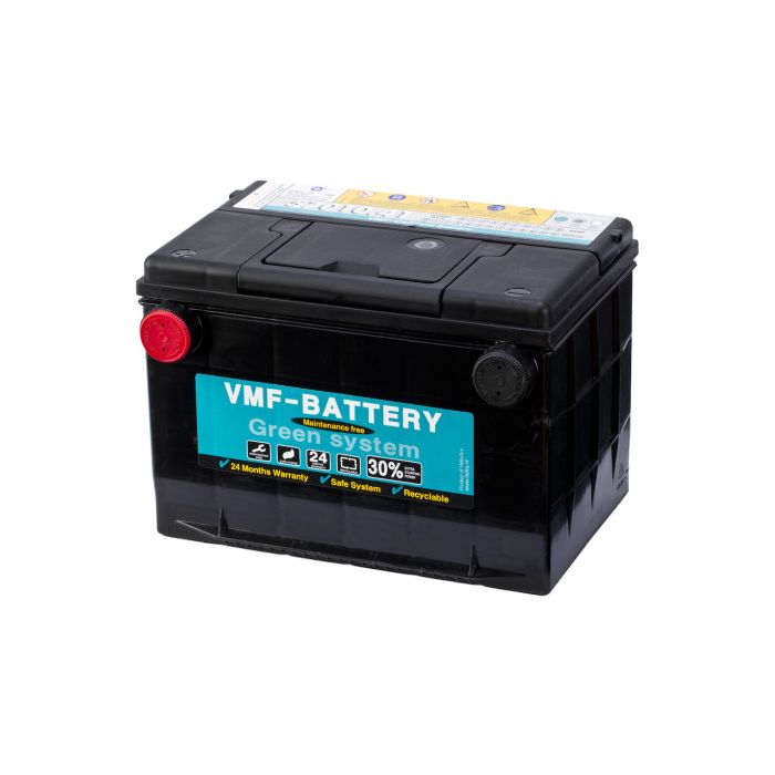 Batterie de démarrage VMF Green System 57010 12 V 70 Ah 720 A – Plomb-acide (sans entretien)