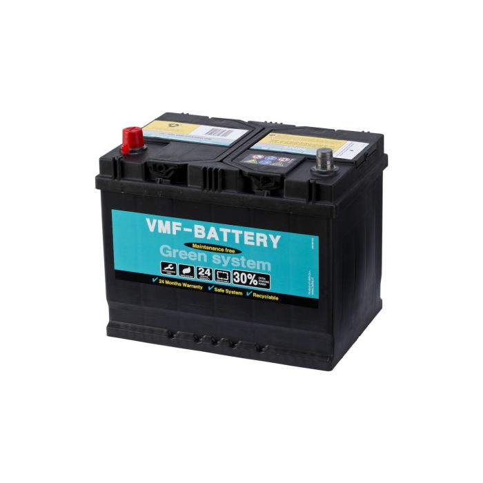 Batterie de démarrage VMF Green System 57024 12 V 70 Ah 550 A – Plomb-acide (sans entretien)