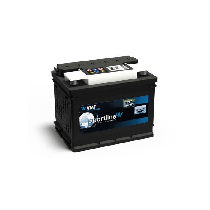 Batterie de démarrage VMF Sportline 57503 12 V 75 Ah 500 A – Plomb-acide (électrolyte liquide)