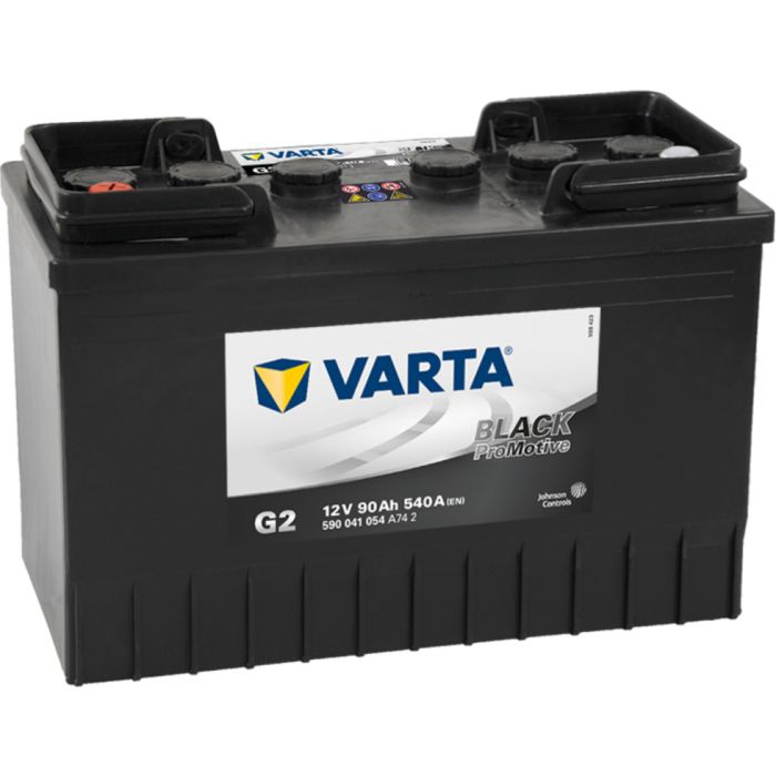 Batterie de démarrage Varta Promotive G2 12 V 90 Ah 540 A – Plomb-acide (sans entretien)