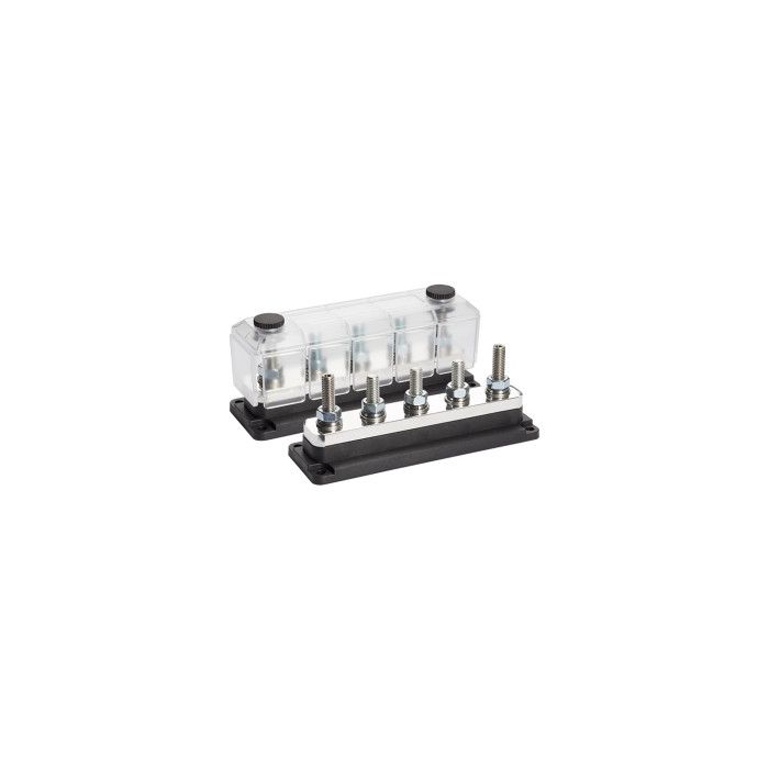 Barre de distribution bus bar 5 x M10 60 V 600 A 