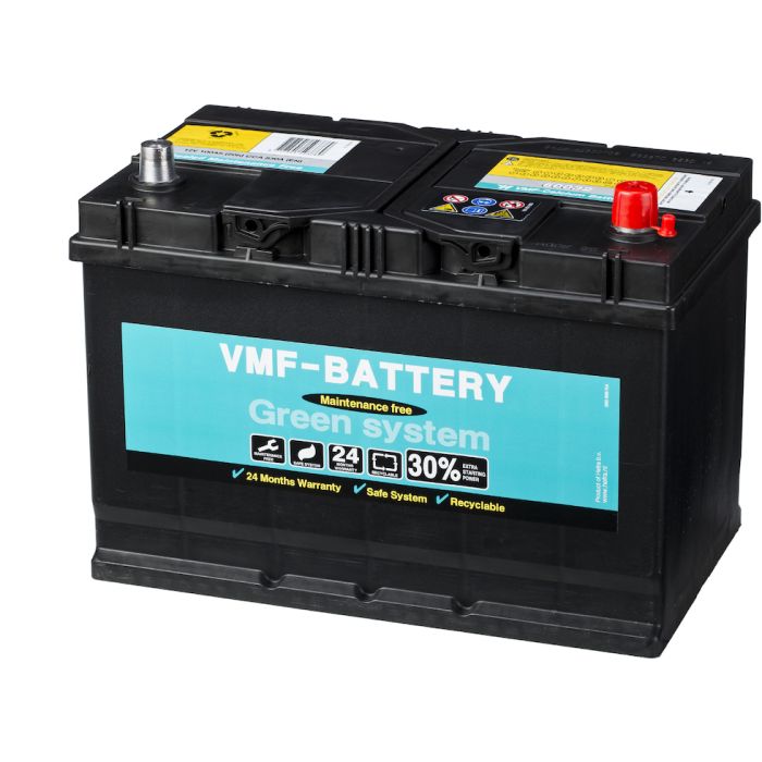 Batterie de démarrage VMF Green System 60032 12 V 100 Ah 740 A – Plomb-acide (sans entretien)