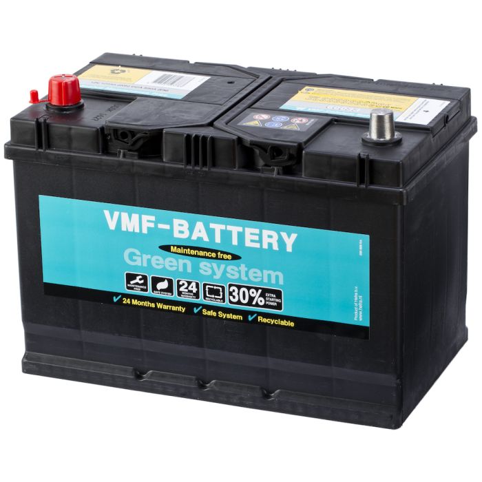 Batterie de démarrage VMF Green System 60033 12 V 100 Ah 740 A – Plomb-acide (sans entretien)