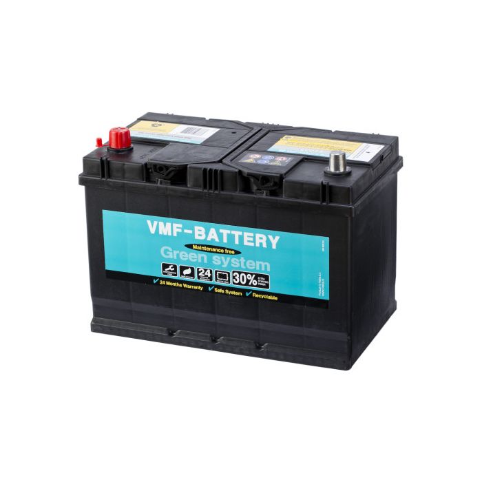 Batterie de démarrage VMF Green System 60033 12 V 100 Ah 740 A – Plomb-acide (sans entretien)