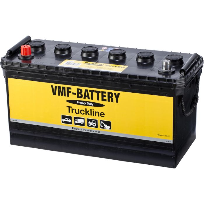 Batterie de démarrage VMF Truckline 12 V 100 Ah 600 A – Plomb-acide (électrolyte liquide)