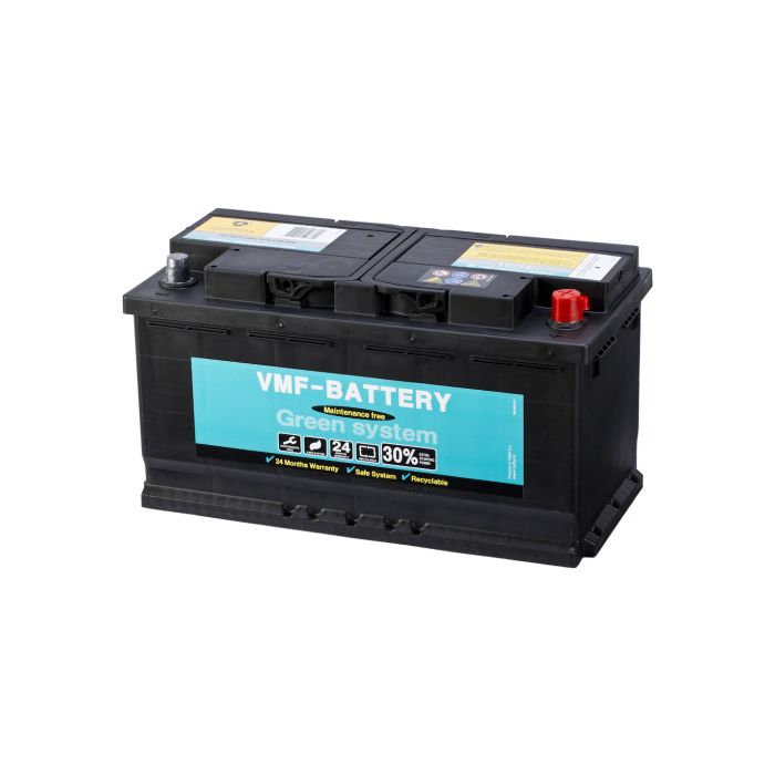 Batterie de démarrage VMF Green System 60038 12 V 100 Ah 830 A – Plomb-acide (sans entretien)