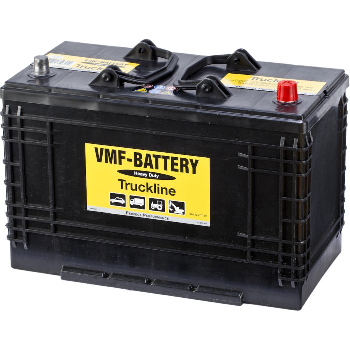 Batterie de démarrage VMF Truckline 61047 12 V 110 Ah 680 A – Plomb-acide (électrolyte liquide)