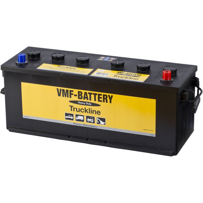 Batterie de démarrage VMF Truckline 63211 12 V 143 Ah 980 A – Plomb-acide (électrolyte liquide)