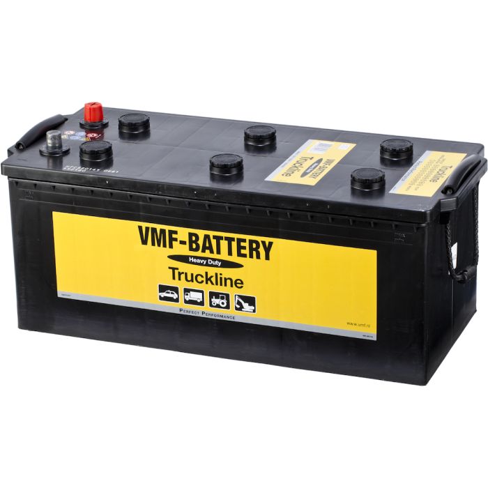 Batterie de démarrage VMF Truckline 68022 12 V 180 Ah 1100 A – Plomb-acide (électrolyte liquide)