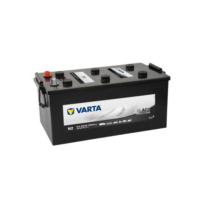 Batterie de démarrage Varta Promotive N2 12 V 200 Ah 1050 A – Plomb-acide (sans entretien)