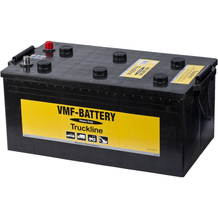 Batterie de démarrage VMF Truckline 70027 12 V 200 Ah 1050 A – Plomb-acide (électrolyte liquide)