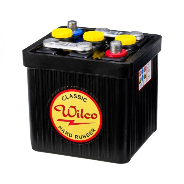 Batterie de démarrage Wilco 6611 6 V 66 Ah 360 A – Plomb-acide (électrolyte liquide)