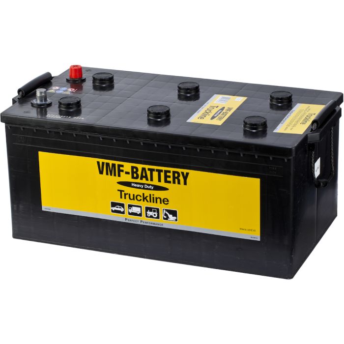 Batterie de démarrage VMF Truckline 72511 12 V 225 Ah 1150 A – Plomb-acide (électrolyte liquide)