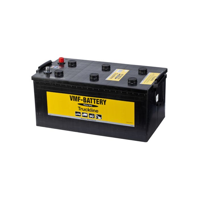 Batterie de démarrage VMF Truckline 72511 12 V 225 Ah 1150 A – Plomb-acide (électrolyte liquide)