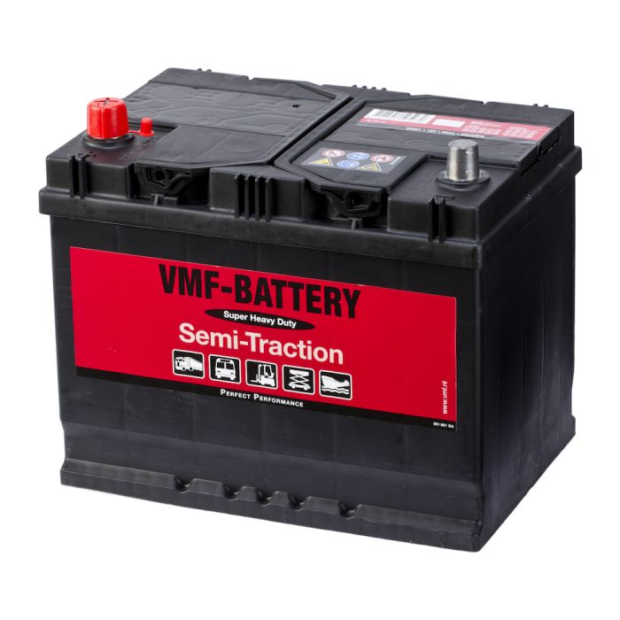 Batterie semi-traction VMF 95551 12 V 75 Ah 570 A – Calcium