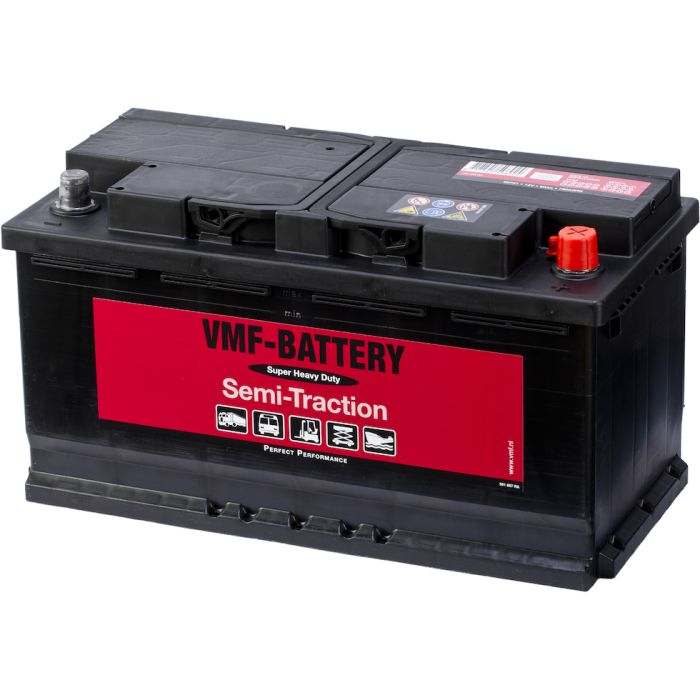 Batterie semi-traction VMF 95751 12 V 100 Ah 650 A – Calcium