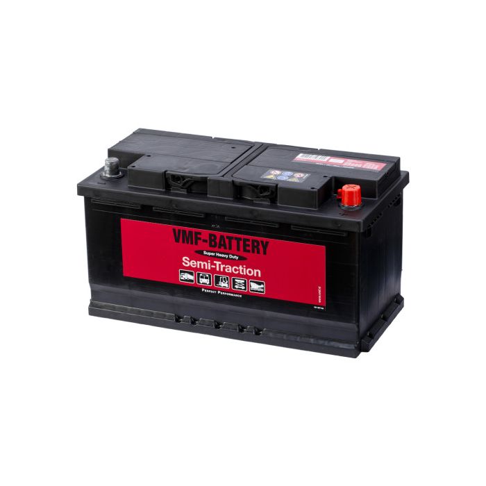 Batterie semi-traction VMF 95751 12 V 100 Ah 650 A – Calcium