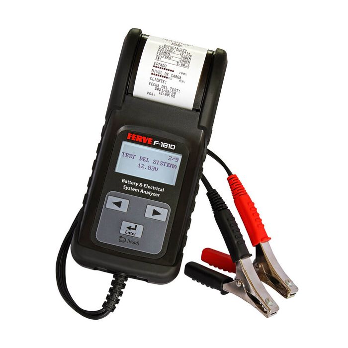 Testeur de batterie et système de charge Ferve F-1810 12 V / 24 V 