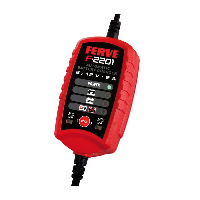 Chargeur de batterie Ferve F-2201 6 V / 12 V 2 A 