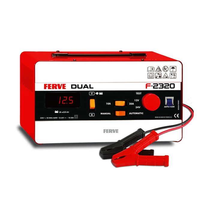 Chargeur de batterie Ferve F-2320 12 V / 24 V 10-20 A 