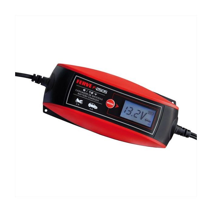 Chargeur de batterie Ferve F-2505 6 V / 12 V 2-4 A 